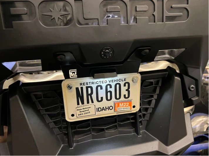 Corbin LED License Plate Brackets for Polaris UTVs - Image 5