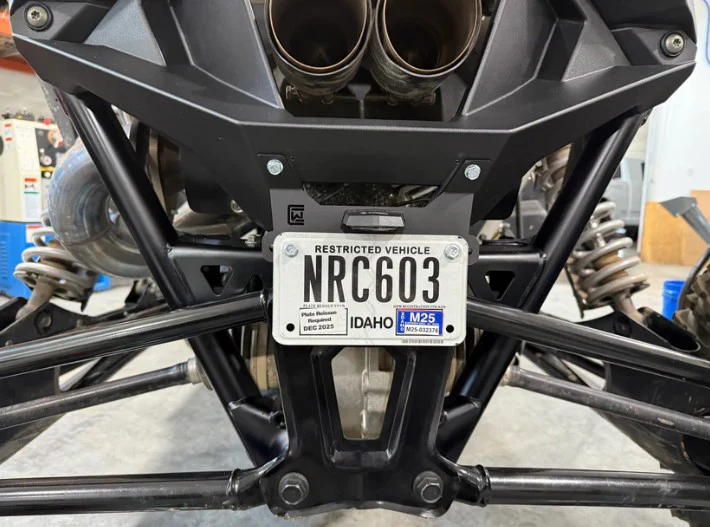 Corbin LED License Plate Brackets for Polaris UTVs - Image 6