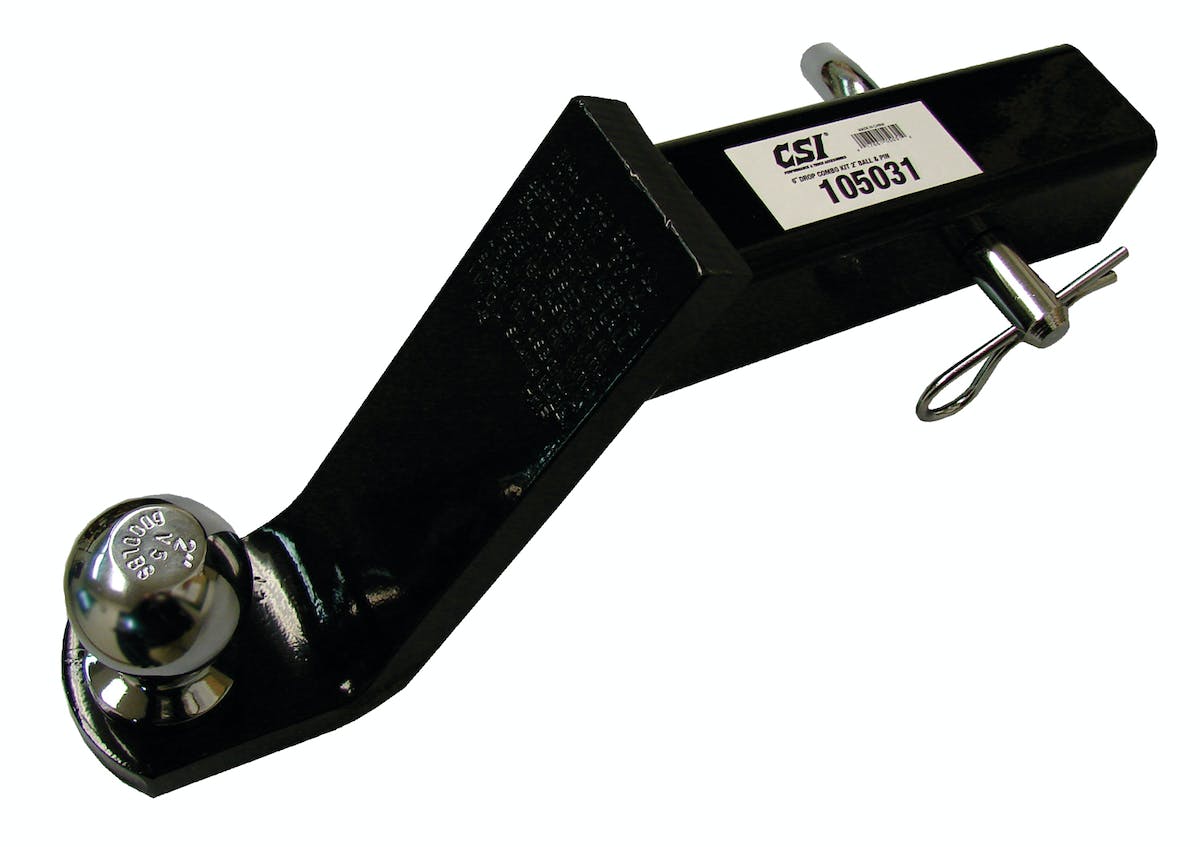 CSI Accessories 105031 6" Drop - 2" Ball Mount Combo Kit
