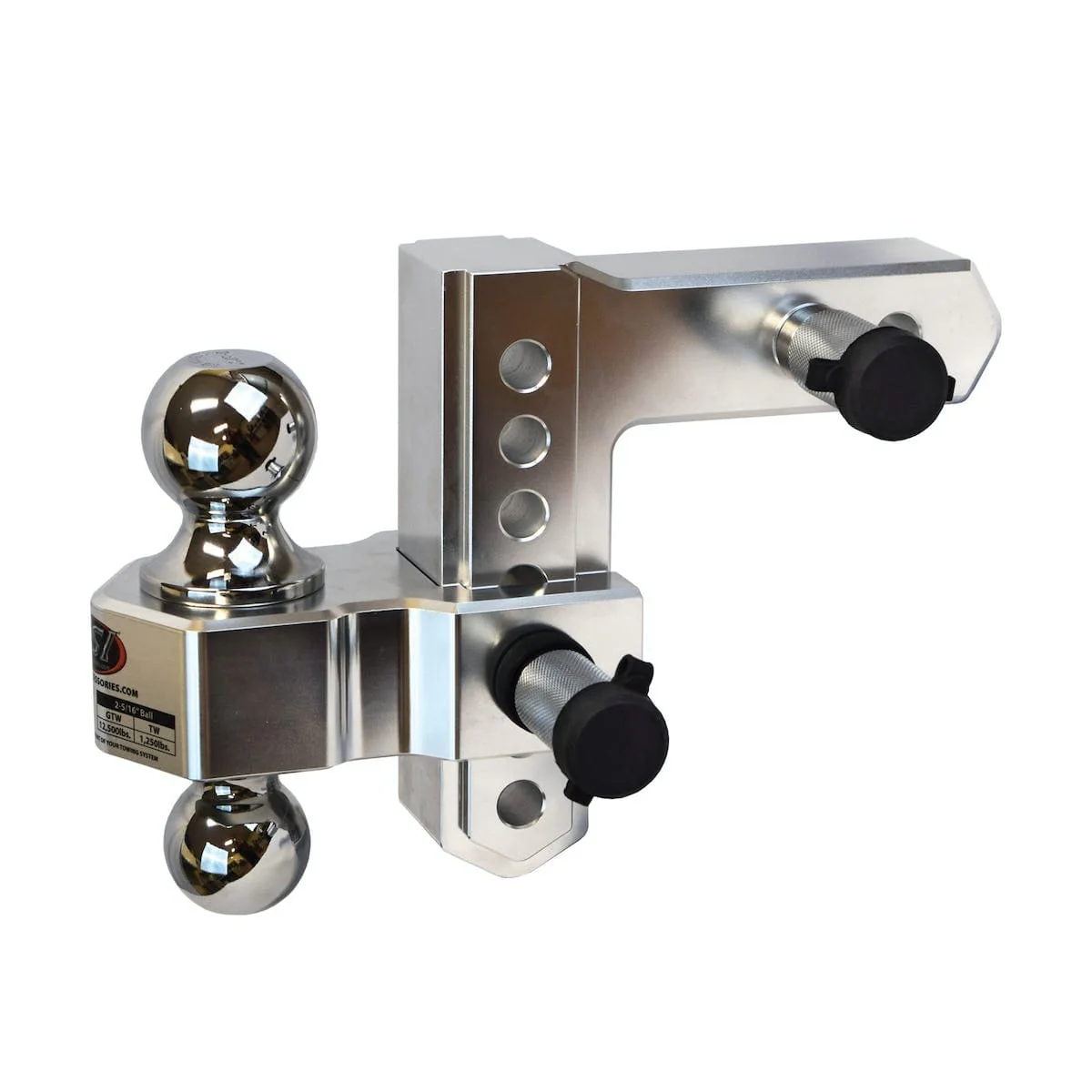 CSI Accessories 106206 Aluminum Adjustable Ball Mount - 6" Drop - Image 4