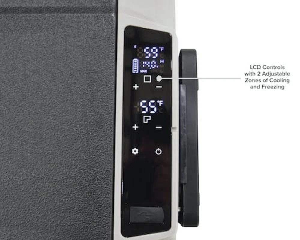 CSI Accessories W53 Black Ice Fridge/Freezer - Image 6