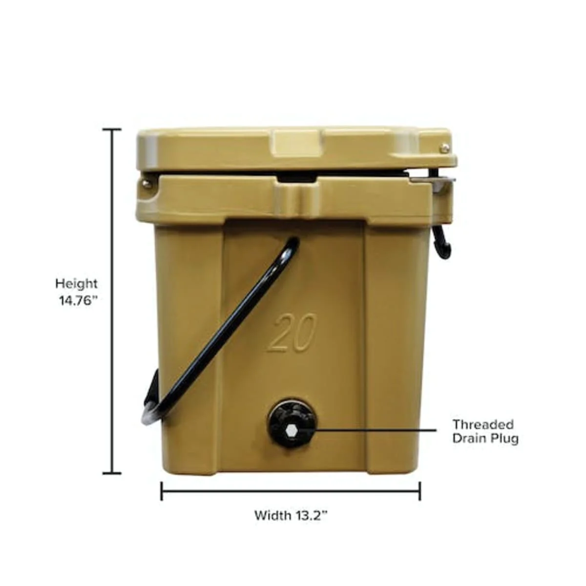 CSI Accessories W60020 21 Quart Cooler - Image 3