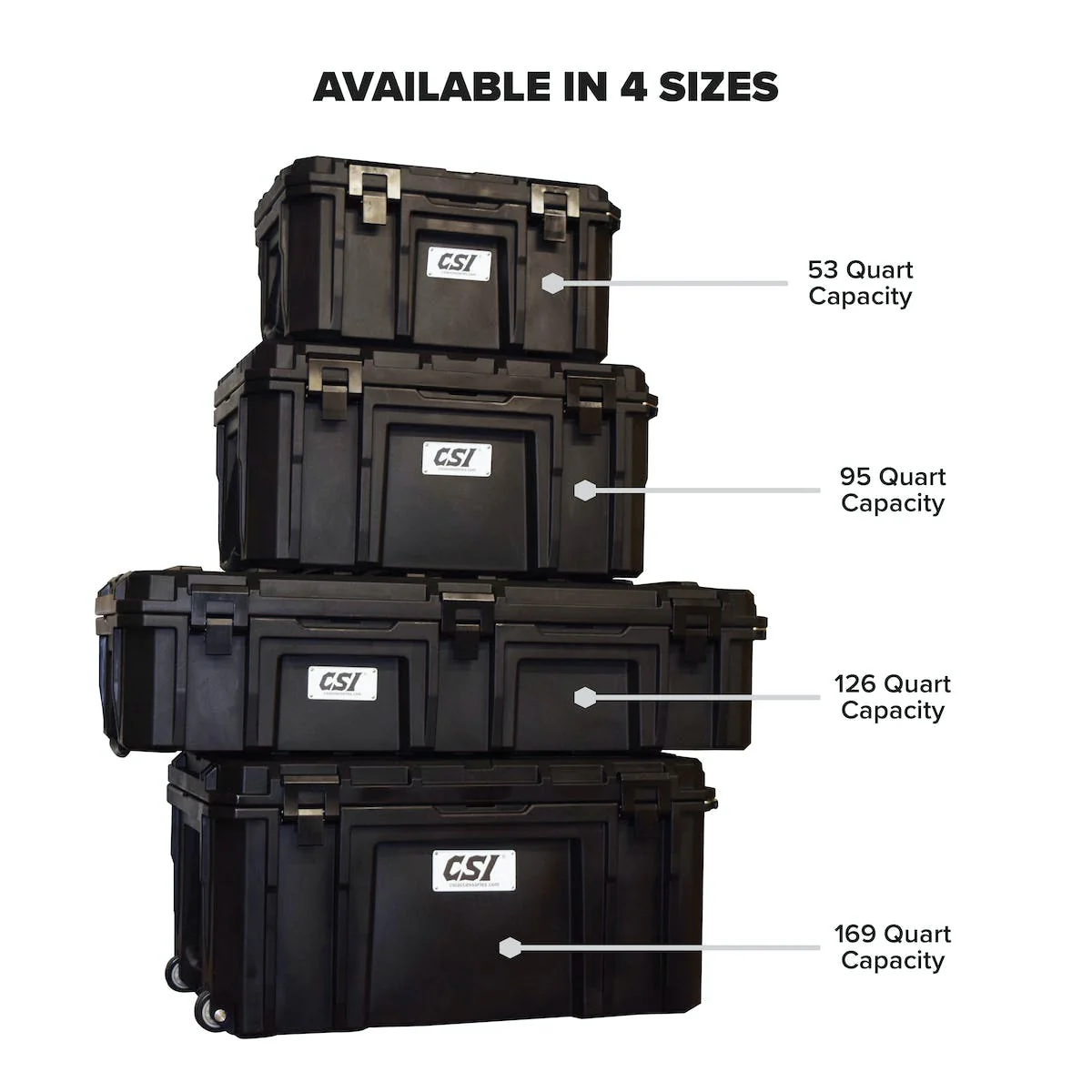 CSI Accessories W790 95 Quart Adventure Case - Image 7