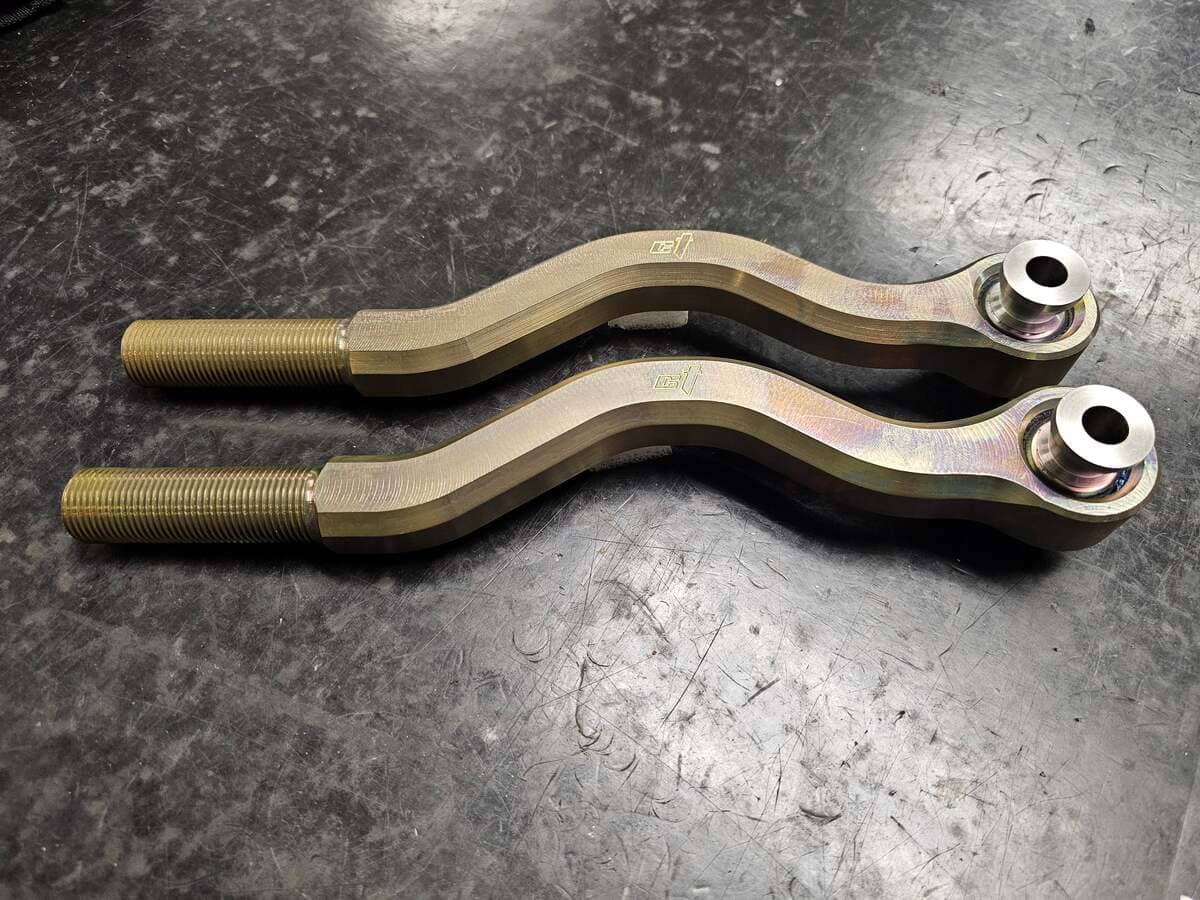 CT Race Worx Can-Am Maverick R Chromoly Outer Tie Rods Ends - Image 2