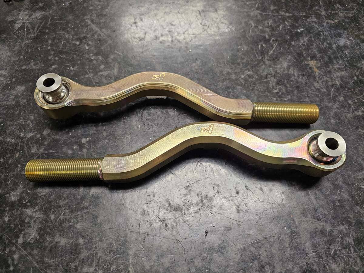 CT Race Worx Can-Am Maverick R Chromoly Outer Tie Rods Ends - Image 3