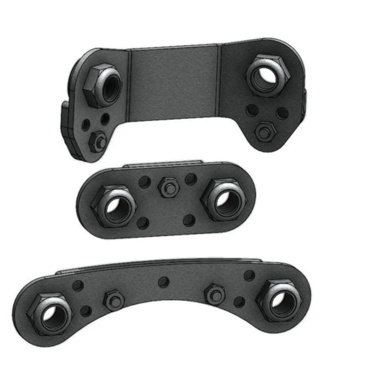 CT Race Worx Can-Am Maverick R Rear Radius Rod Race Plates