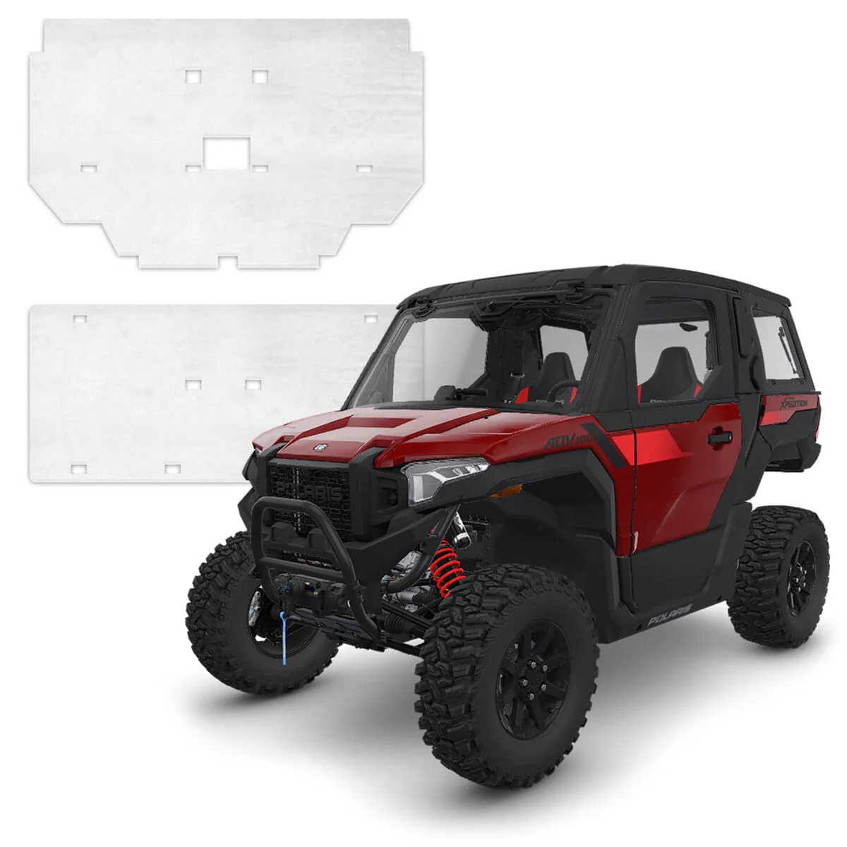 DEI '24-'26 Polaris Xpedition ADV 2-Door Roof Insulation Kit - Image 2