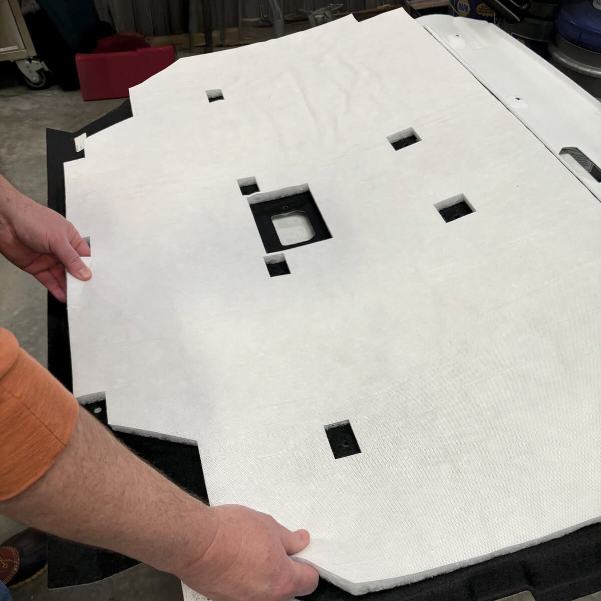 DEI '24-'26 Polaris Xpedition ADV 2-Door Roof Insulation Kit - Image 3
