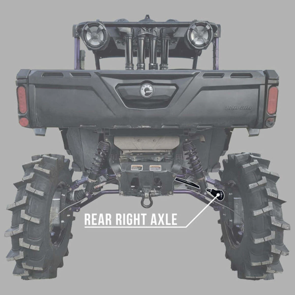Demon Powersports '18 Can-Am Maverick Trail 1000 Demon Heavy Duty Axle - Image 5