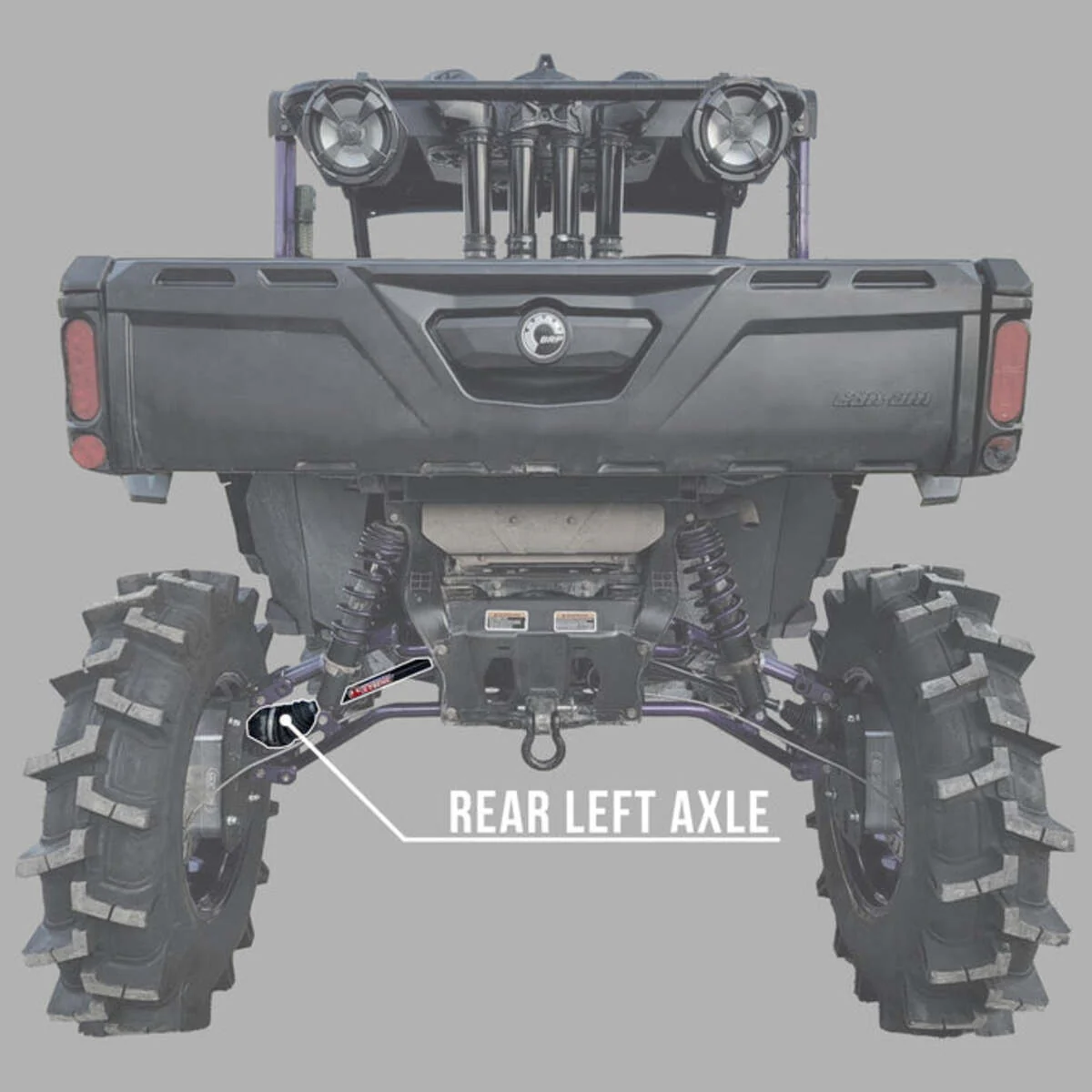 Demon Powersports '21 Can-Am Maverick X3 Demon Xtreme Heavy Duty Long Travel Axle - Image 4