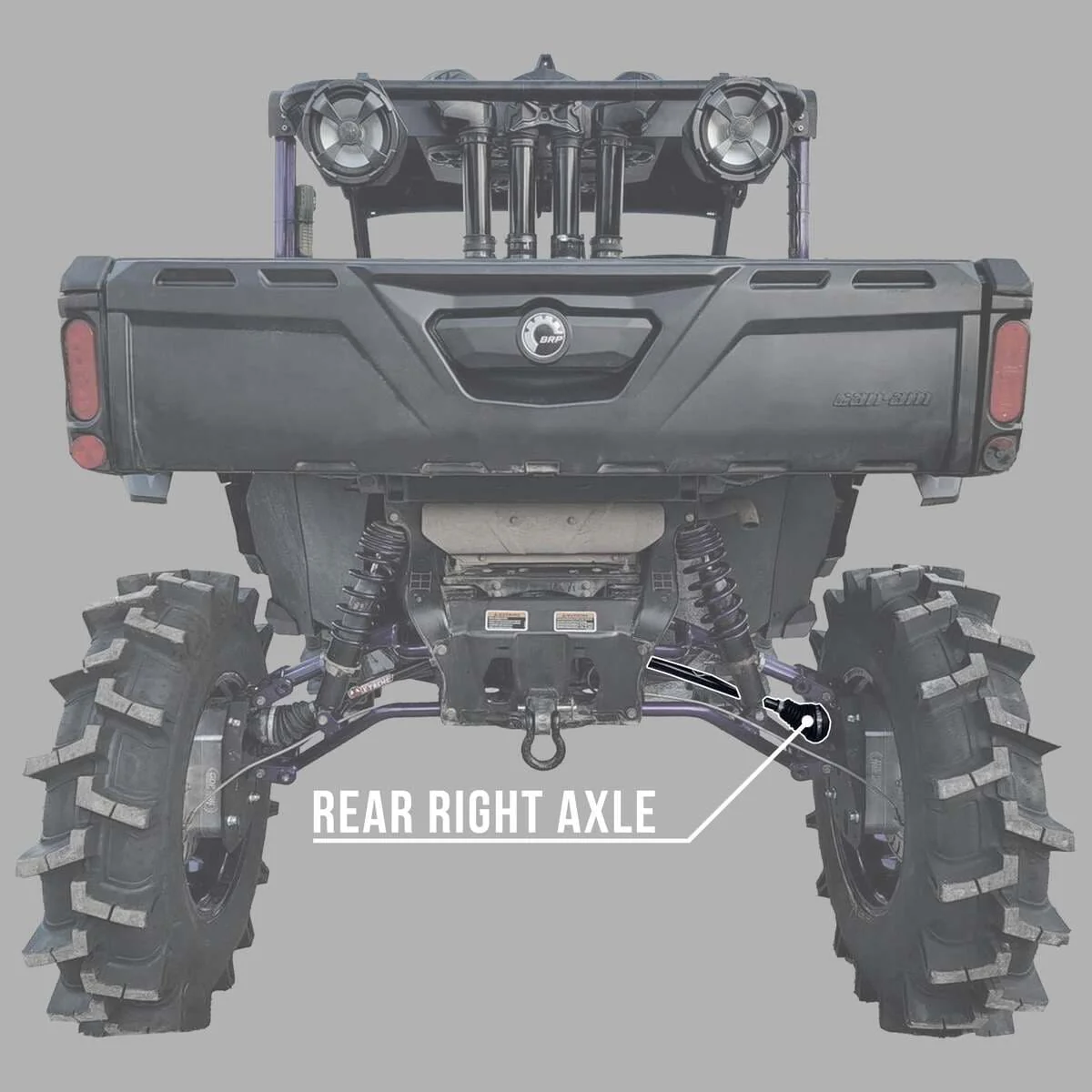 Demon Powersports John Deere RSX860 Rugged Performance Axle - Image 4