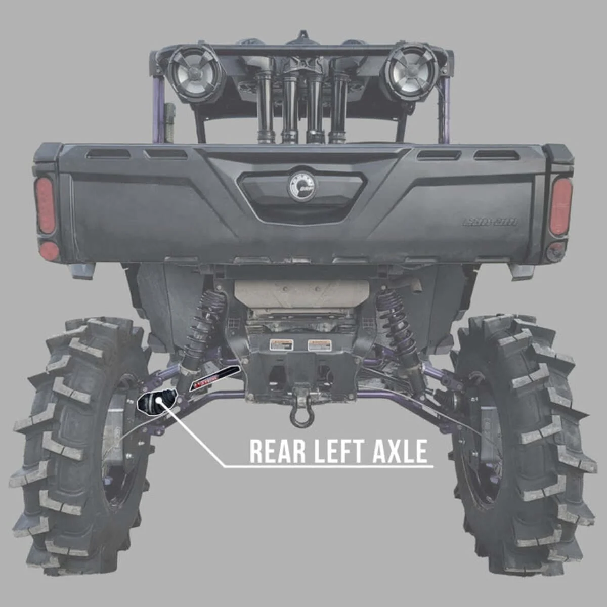 Demon Powersports Polaris ACE 500 Rugged Performance Axle - Image 4