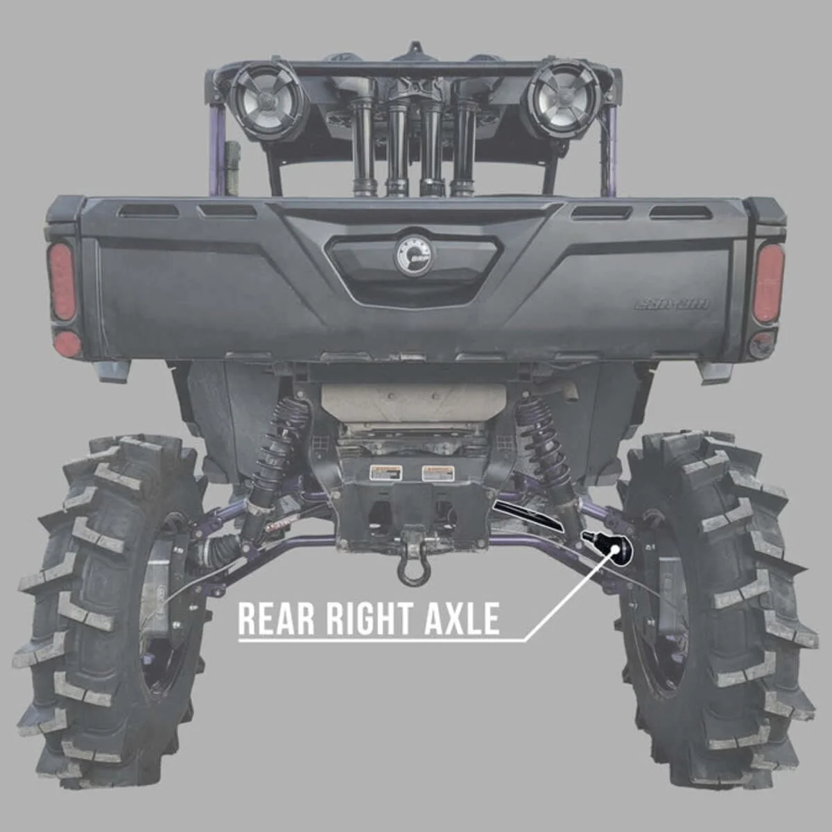 Demon Powersports Polaris ACE 500 Rugged Performance Axle - Image 5