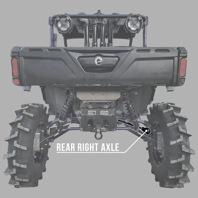 Demon Powersports Polaris Ranger 400 Rugged Performance Axle - Image 4