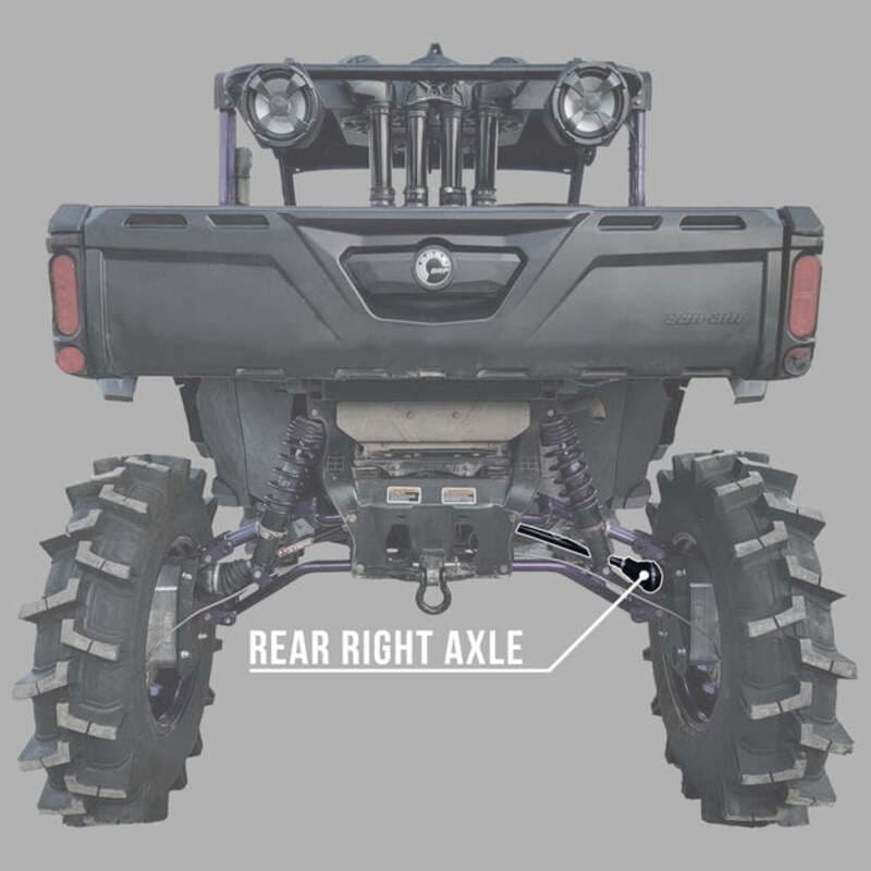 Demon Powersports Polaris Ranger 700 Demon Heavy Duty Axle - Image 7