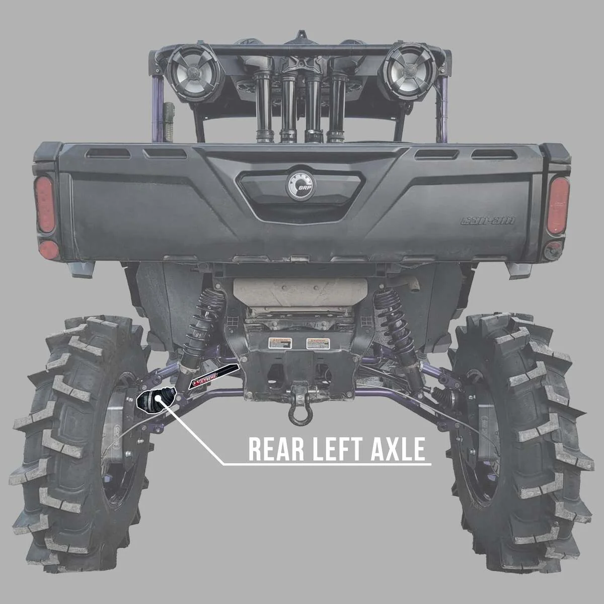 Demon Powersports Polaris Ranger Diesel Demon Xtreme Heavy Duty Axle - Image 6
