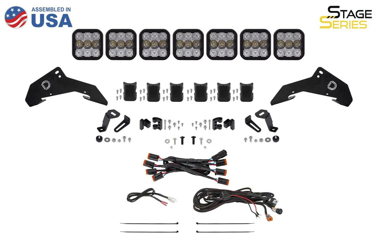 Diode Dynamics '19-'24 Honda Talon SS5 Roof CrossLink Lightbar Kit - Image 7