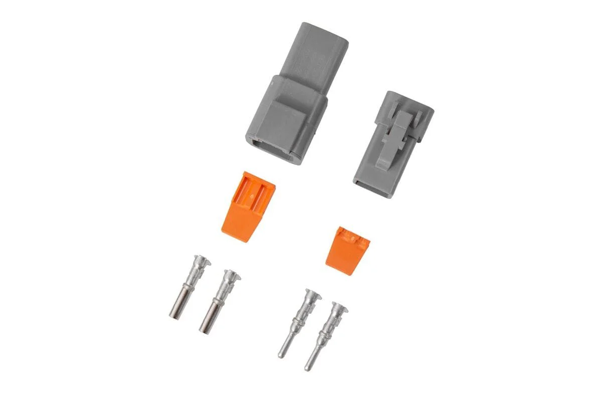 Diode Dynamics 2-Pin Deutsch Connector Kit - 12-14 Gauge - Image 2