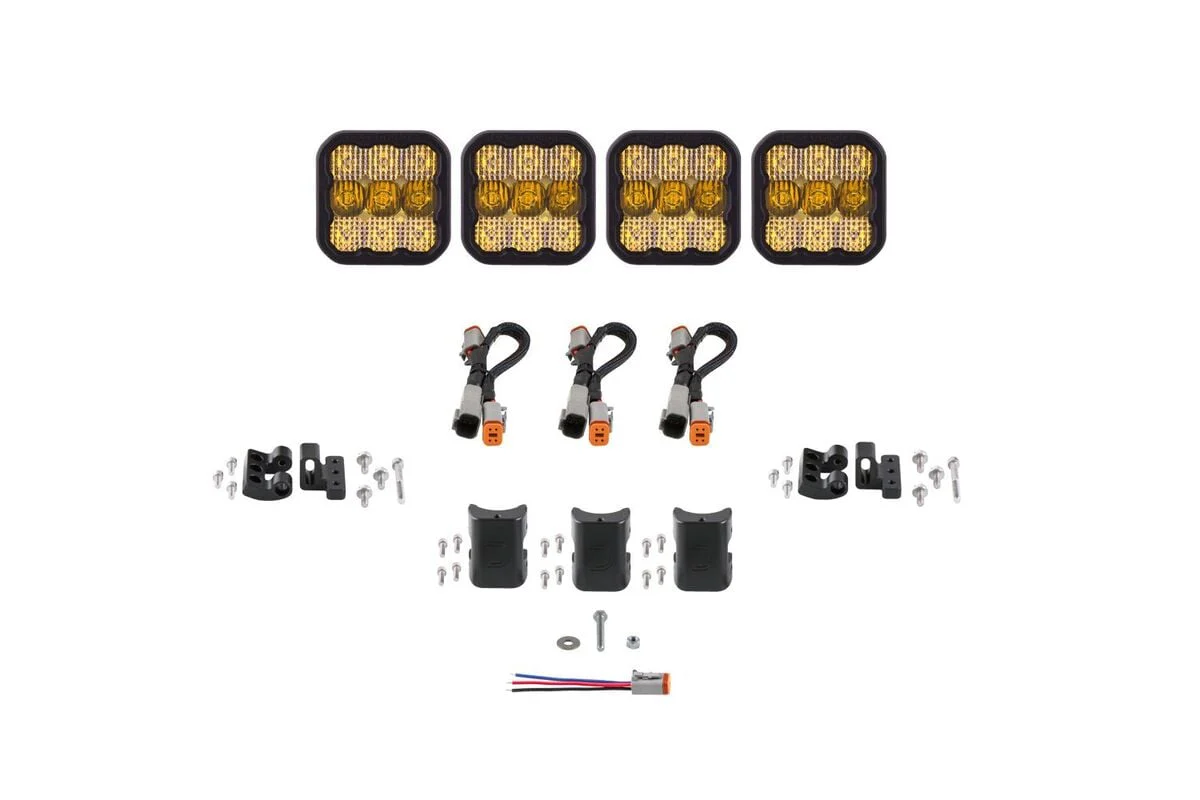 Diode Dynamics SS5 Cross Link 4-Pod LED Light Bar - Single - Image 5