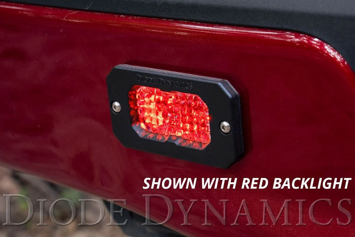 Diode Dynamics Stage Series 2” SAE White Sport Flush Mount LED Pod - Pair - Image 4