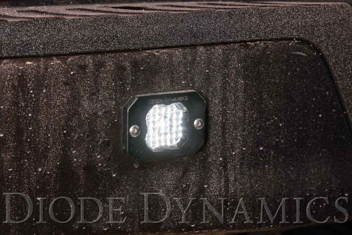 Diode Dynamics Stage Series C1 White Pro Flush Mount LED Pod - Single - Image 3