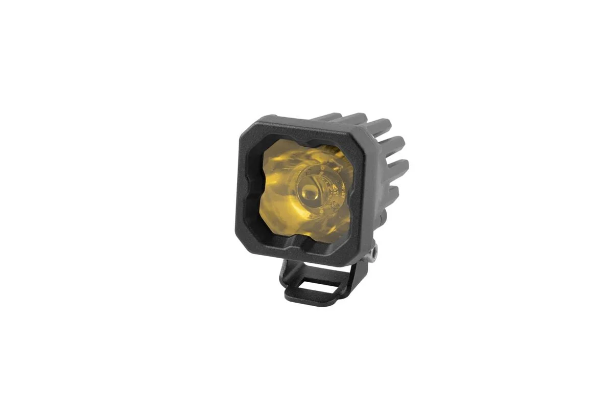 Diode Dynamics Stage Series C1 Yellow Pro Standard LED Pod - Single - Image 10
