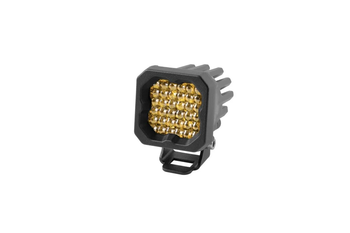 Diode Dynamics Stage Series C1 Yellow Pro Standard LED Pod - Single - Image 9
