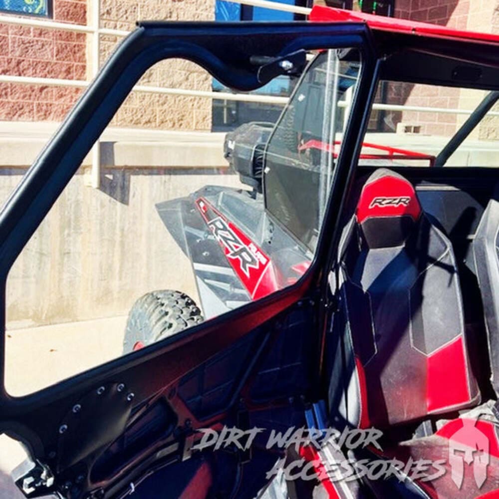 Dirt Warrior '14-'23 Polaris RZR XP 1000 2-Seats Cab Enclosure Upper Side Doors & Panels - Image 6