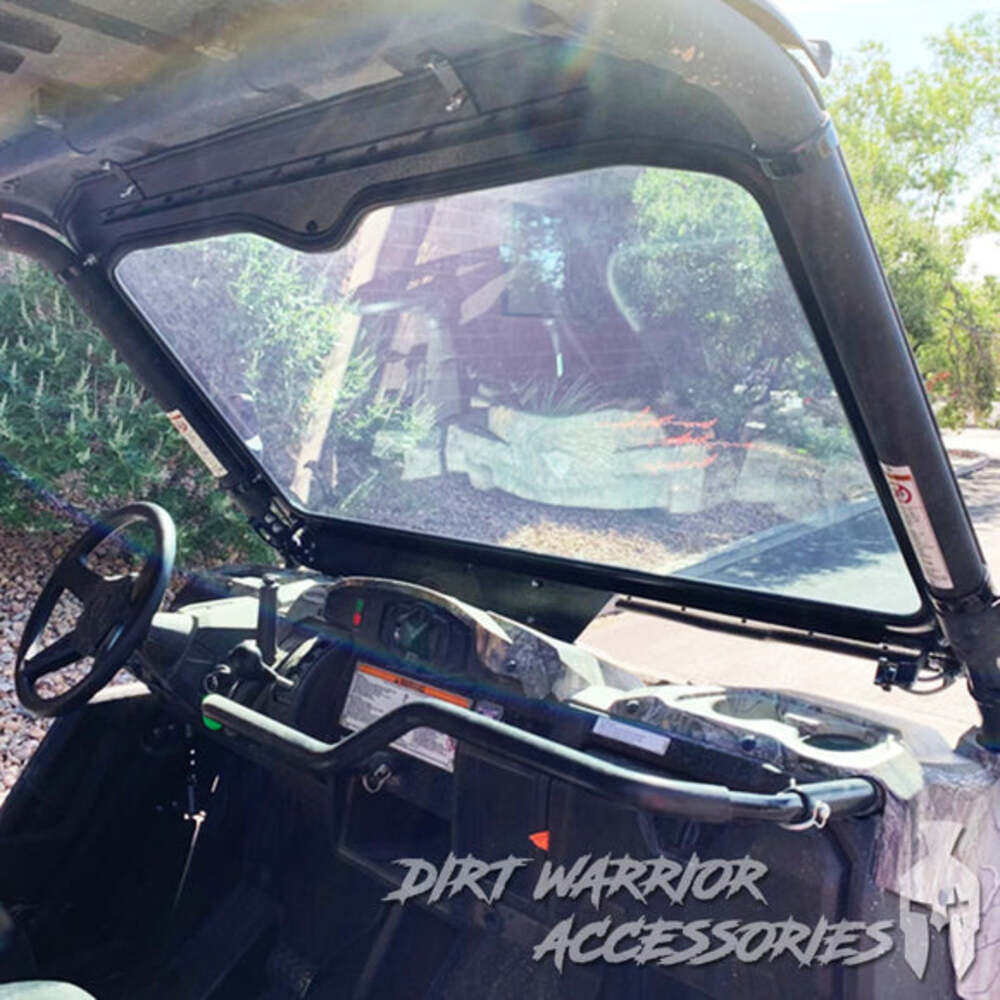 Dirt Warrior '14+ Yamaha Viking 700 EPS & VI Front Windshield - Image 6