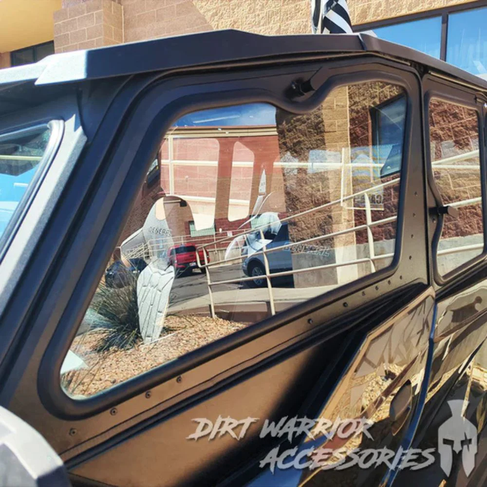 Dirt Warrior '16+ Polaris General 4 Seat Cab Enclosure Upper Side Doors & Panels - Image 12