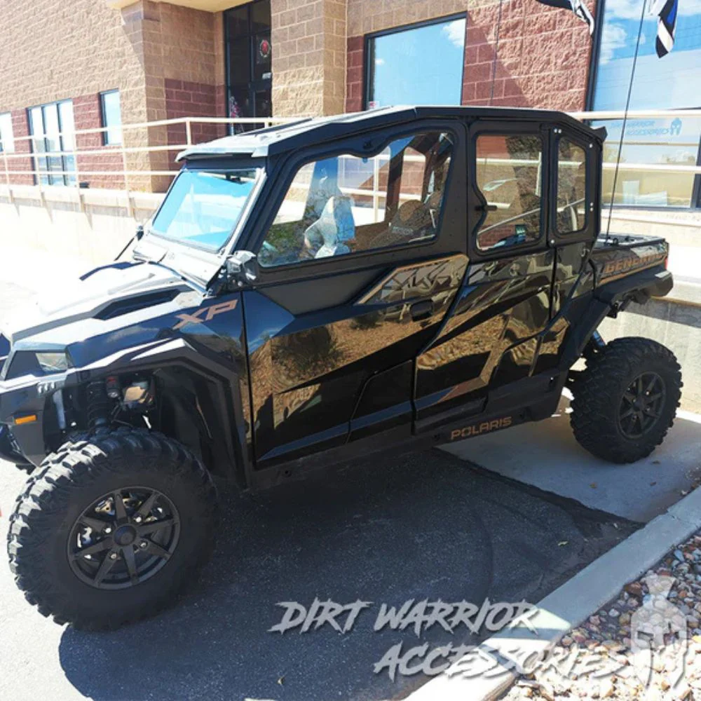 Dirt Warrior '16+ Polaris General 4 Seat Cab Enclosure Upper Side Doors & Panels - Image 22