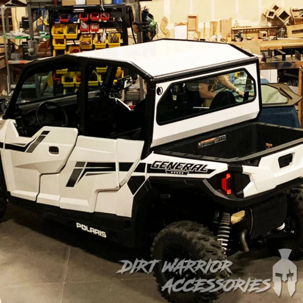 Dirt Warrior '16+ Polaris General Rear Windshield - Image 2