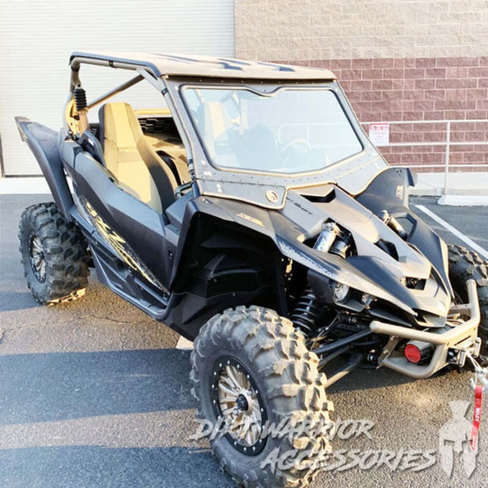 Dirt Warrior '19+ Yamaha YXZ 2-Seat Front Glass Windshield - Image 2