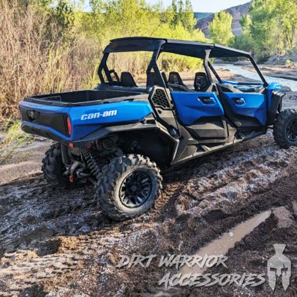 Dirt Warrior '21+ Can-Am Commander 4-Seat Rear Windshield - Image 3