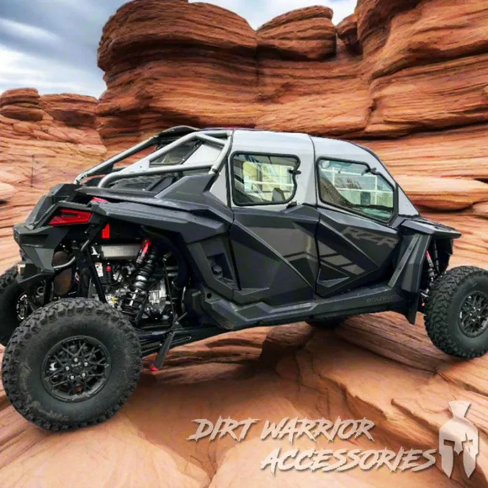 Dirt Warrior '22-'24 Polaris Polaris RZR Pro R 4-Seat Cab Enclosure Upper Side Doors & Panels