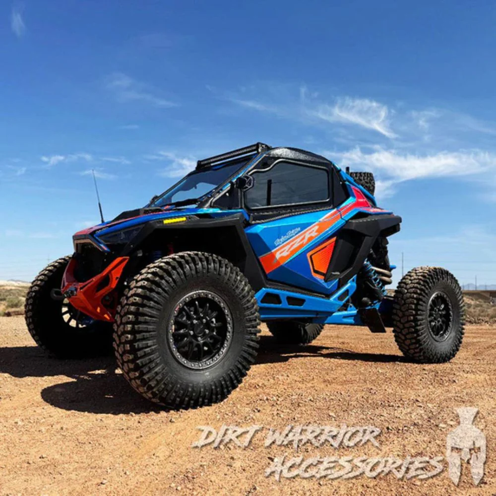Dirt Warrior '22-'24 Polaris RZR Pro R 2-Seat Cab Enclosure Upper Side Doors & Panels