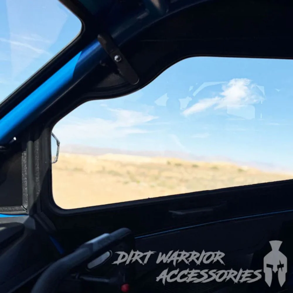 Dirt Warrior '22-'24 Polaris RZR Pro R 2-Seat Cab Enclosure Upper Side Doors & Panels - Image 6