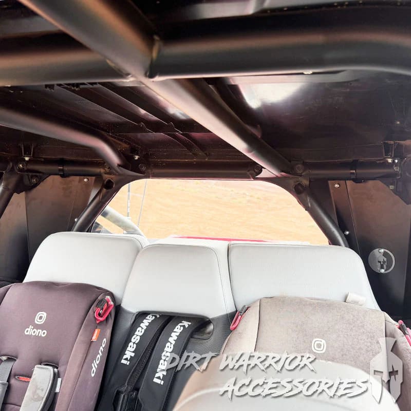 Dirt Warrior '25+ Kawasaki Teryx H2 Rear Windshield - Image 8