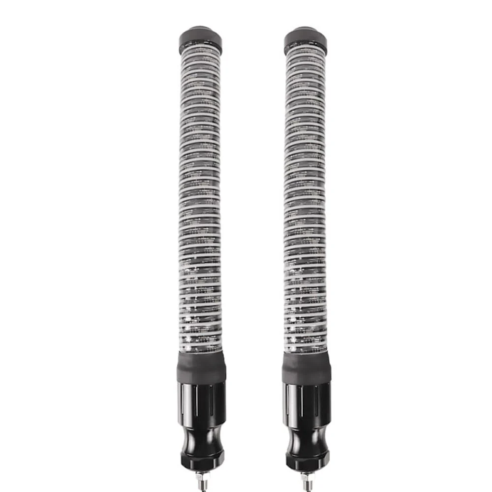DragonFire Racing 2" x 2' WarWhip Largos RGB Quick Release Whips - Pair - Image 2