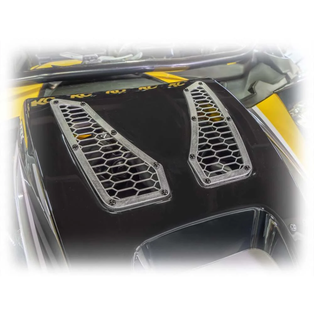 DRT '24+ Can-am Maverick R High Impact ABS Hood Scoop - Image 8