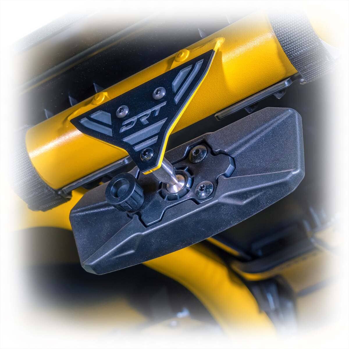 DRT Can-Am Maverick X3 / R Center Mirror Tab Cover Plate for OEM Cage - Image 2