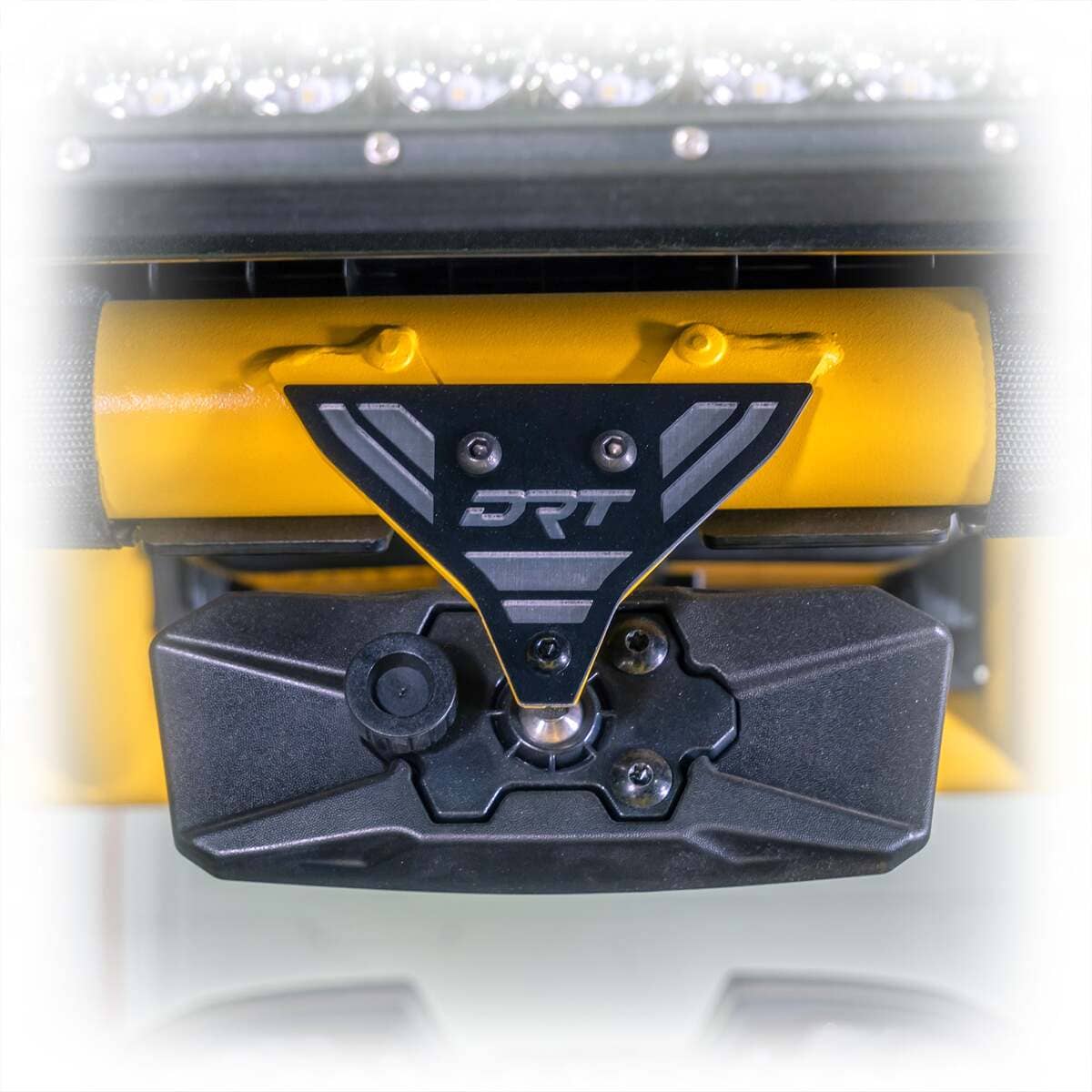 DRT Can-Am Maverick X3 / R Center Mirror Tab Cover Plate for OEM Cage - Image 3