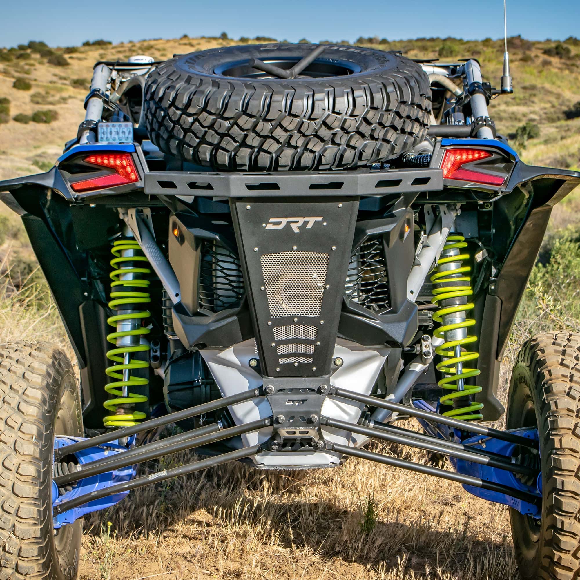 DRT Can-Am X3 2017+ Dual Sheer Radius Rod Plate - Image 7