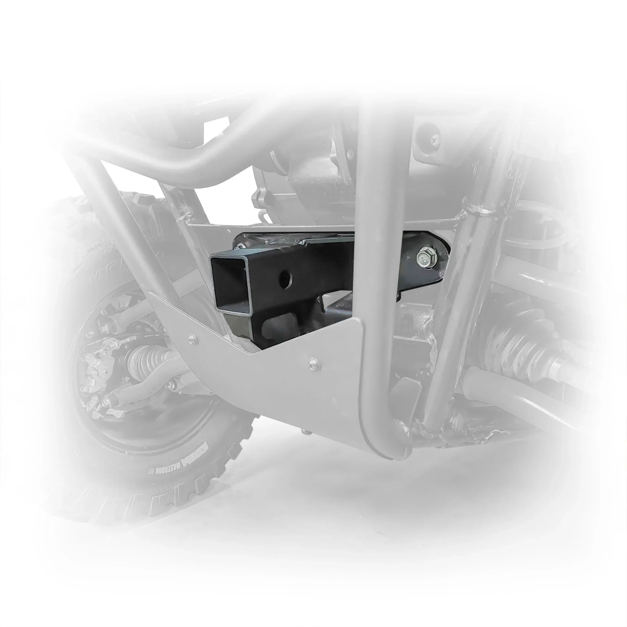 DRT Kawasaki KRX 1000/4 2" Trailer Hitch Receiver - Image 2