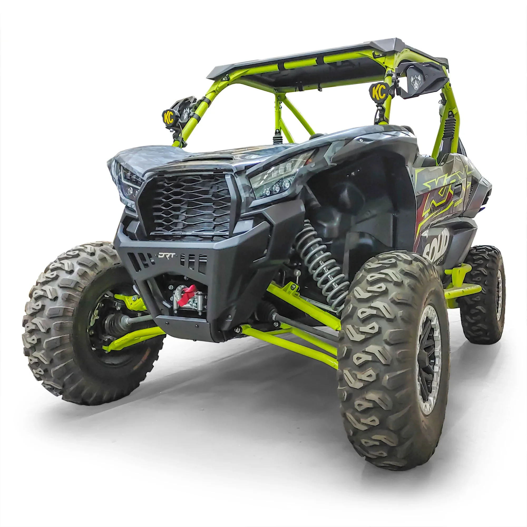 DRT Kawasaki KRX 1000/4 HD Front Bumper - Image 9
