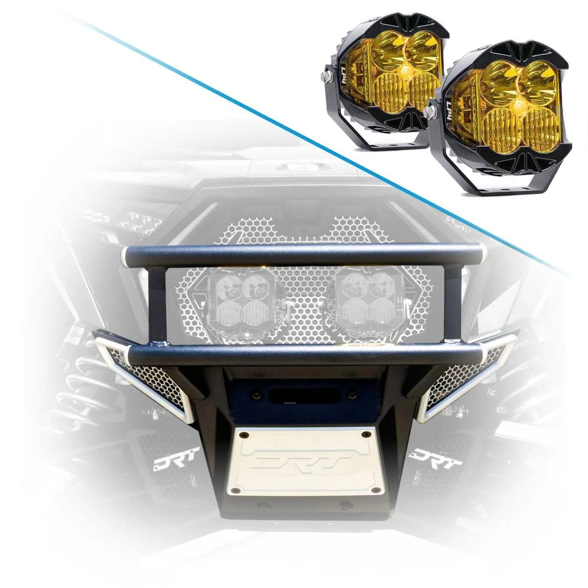 DRT Motorsports '22+ Polaris RZR Pro R /Pro S/Turbo R Desert Runner Winch Bumper - Image 4