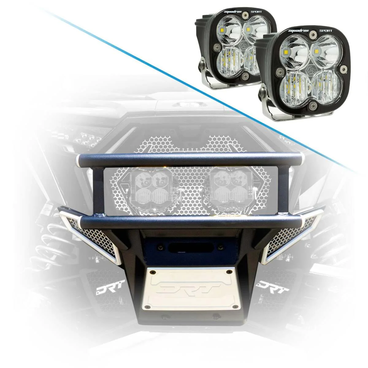 DRT Motorsports '22+ Polaris RZR Pro R /Pro S/Turbo R Desert Runner Winch Bumper - Image 6