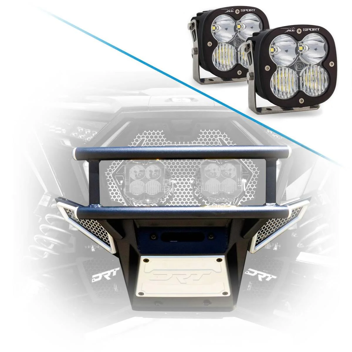 DRT Motorsports '22+ Polaris RZR Pro R /Pro S/Turbo R Desert Runner Winch Bumper - Image 8