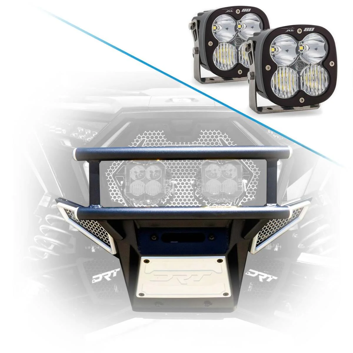 DRT Motorsports '22+ Polaris RZR Pro R /Pro S/Turbo R Desert Runner Winch Bumper - Image 9