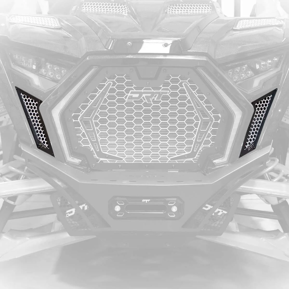 DRT Motorsports '25+ Polaris RZR Pro XP/ Pro S Aluminum Lower Front Grill kit - Image 3